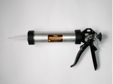 Пистолет для силикона алюминиевый тубус 400мм