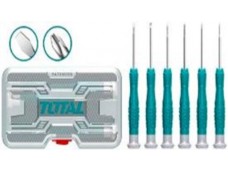 Набор отверток для точных работ 6 шт TOTAL
