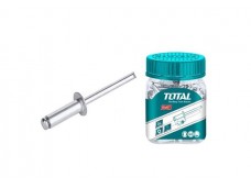 Заклепки алюминиевые 4.0x10мм в пластиковой банке 200 шт TOTAL